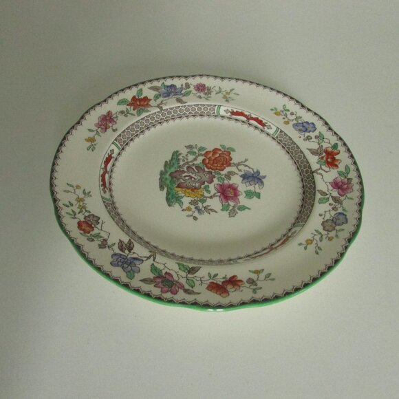 Vintage 9" lunch plate, Chinese Rose design, Copeland Spode (Lot 1) - Picture 5 of 12